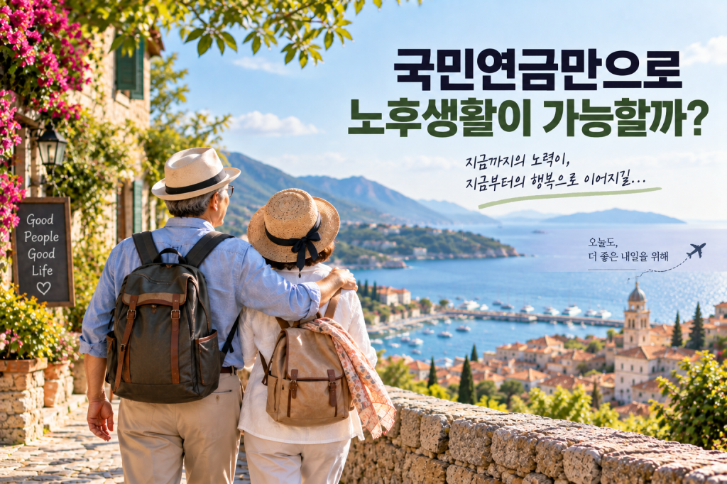 국민연금만으로 노후생활이 가능할까?