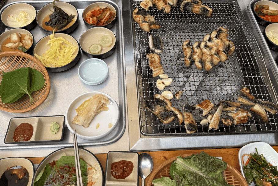 서울 강동구 장어 맛집 광연수산 장어집|손자와 함께한 가을날 가족 외식